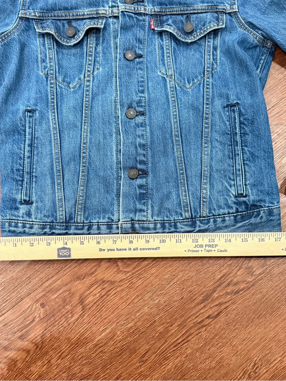 Levi's Mid Blue Denim Jacket - Picture 2 of 10
